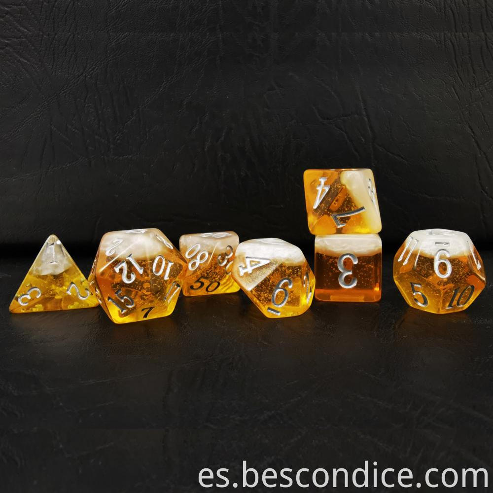 Beer Role Playing Game Dice Set 1